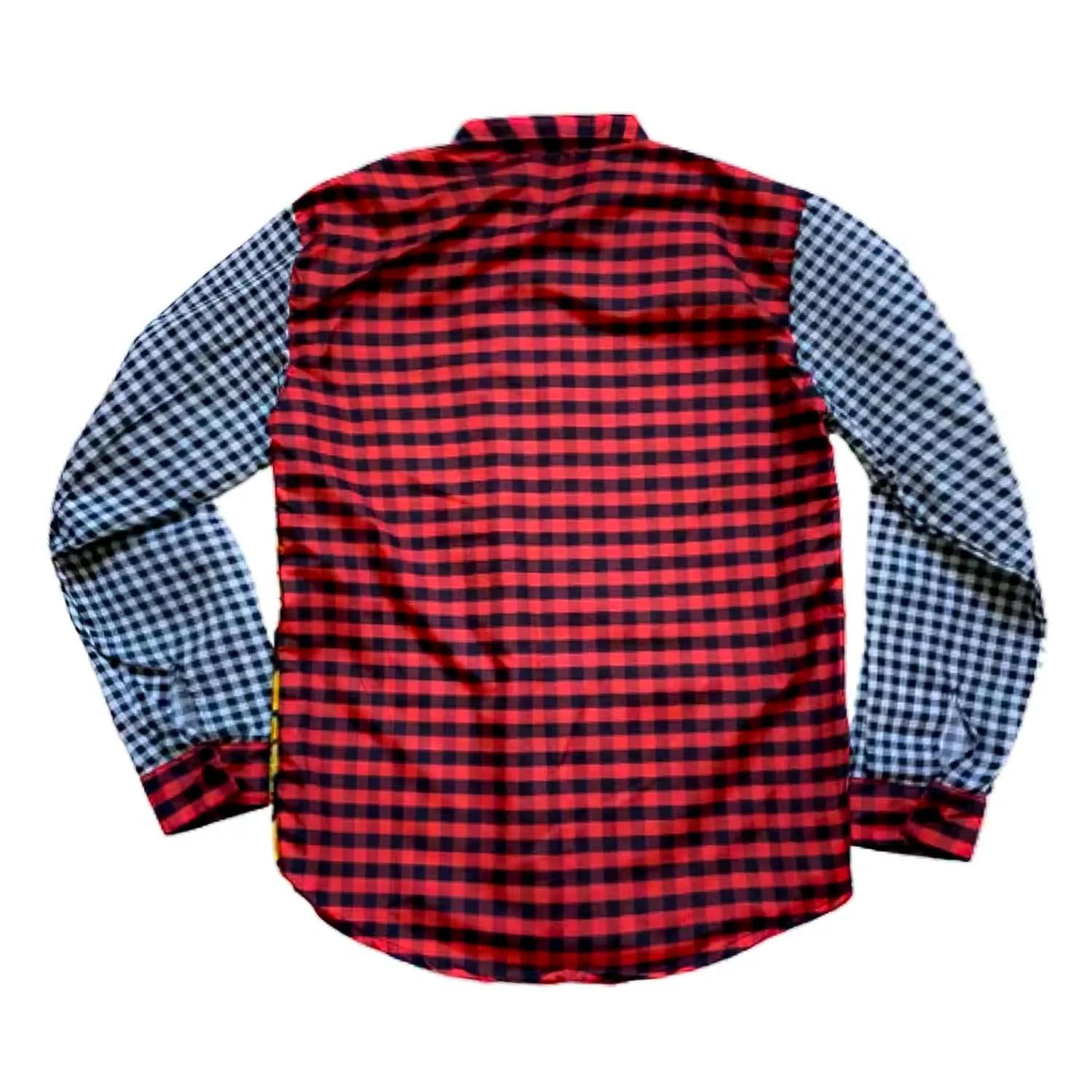 Camisa Xadrez Masculina Adulta Manga Longa Estilosa